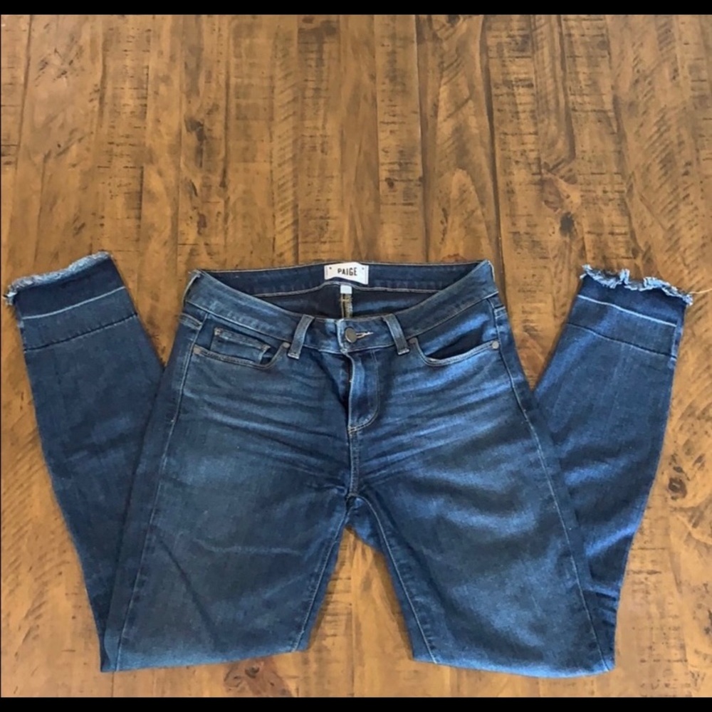 PAIGE jeans with raw hem 27